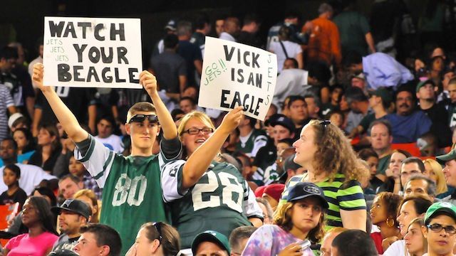 Football: Jets-v-Eagles, Sep 2009 - 50