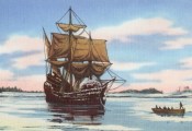 Mayflower at Sea