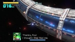 In-game screen shot of Star Fox Zero, showing graphical detail of objects. Image Credit: Nintendo/Stephen Infantolino